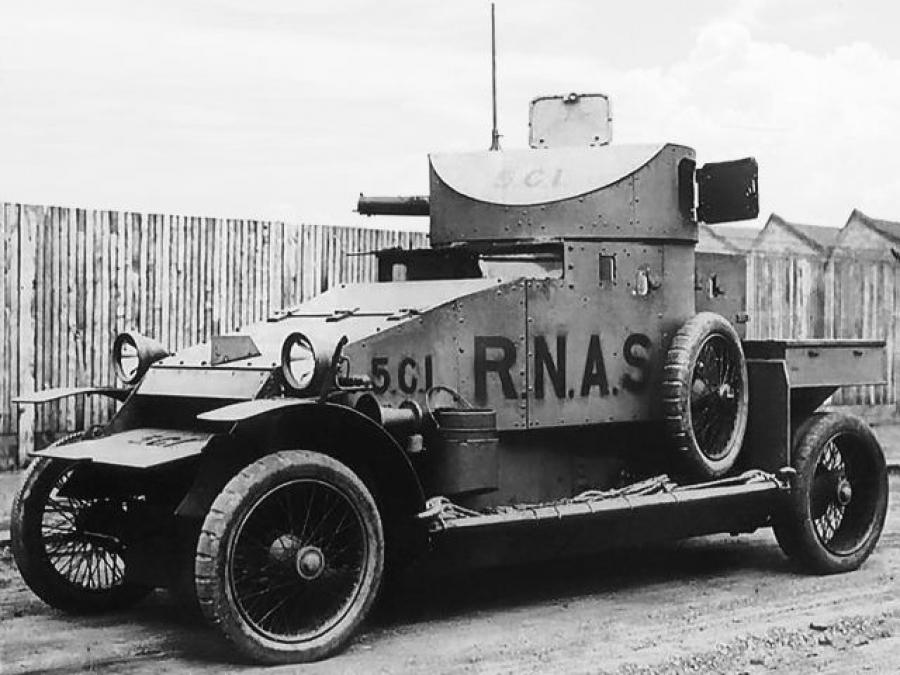 Lanchester Armoured Car (19B/38 HP) '1914